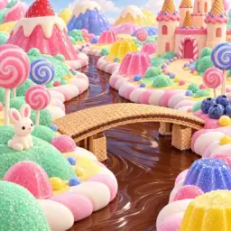 chocolate river
