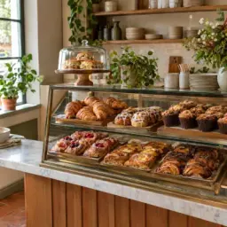 pastry case