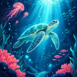 gliding turtle