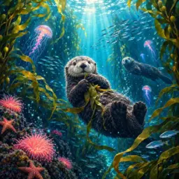 kelp otters