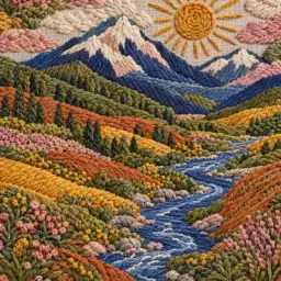 stitched mountains