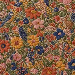 floral tapestry