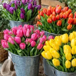 tulip buckets