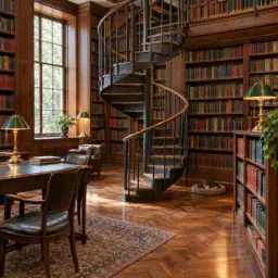 spiral stairs