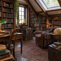attic library
