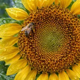 sunflower spiral