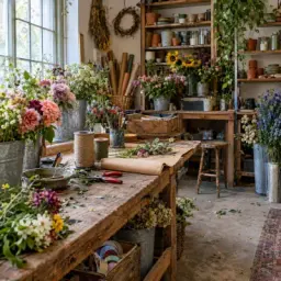 florist bench