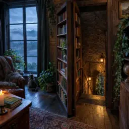 hidden door