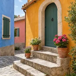 stone steps