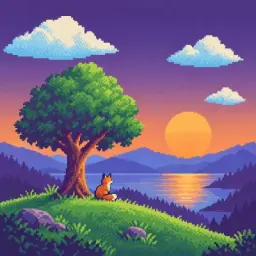 pixel hill