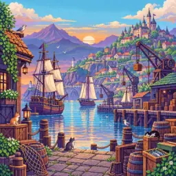 harbor town