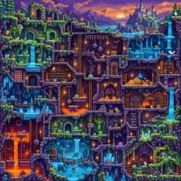 dungeon map