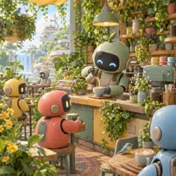 robot cafe