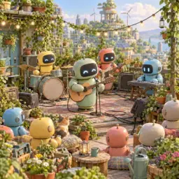 rooftop band
