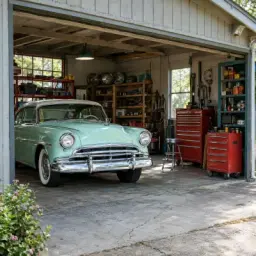 old garage